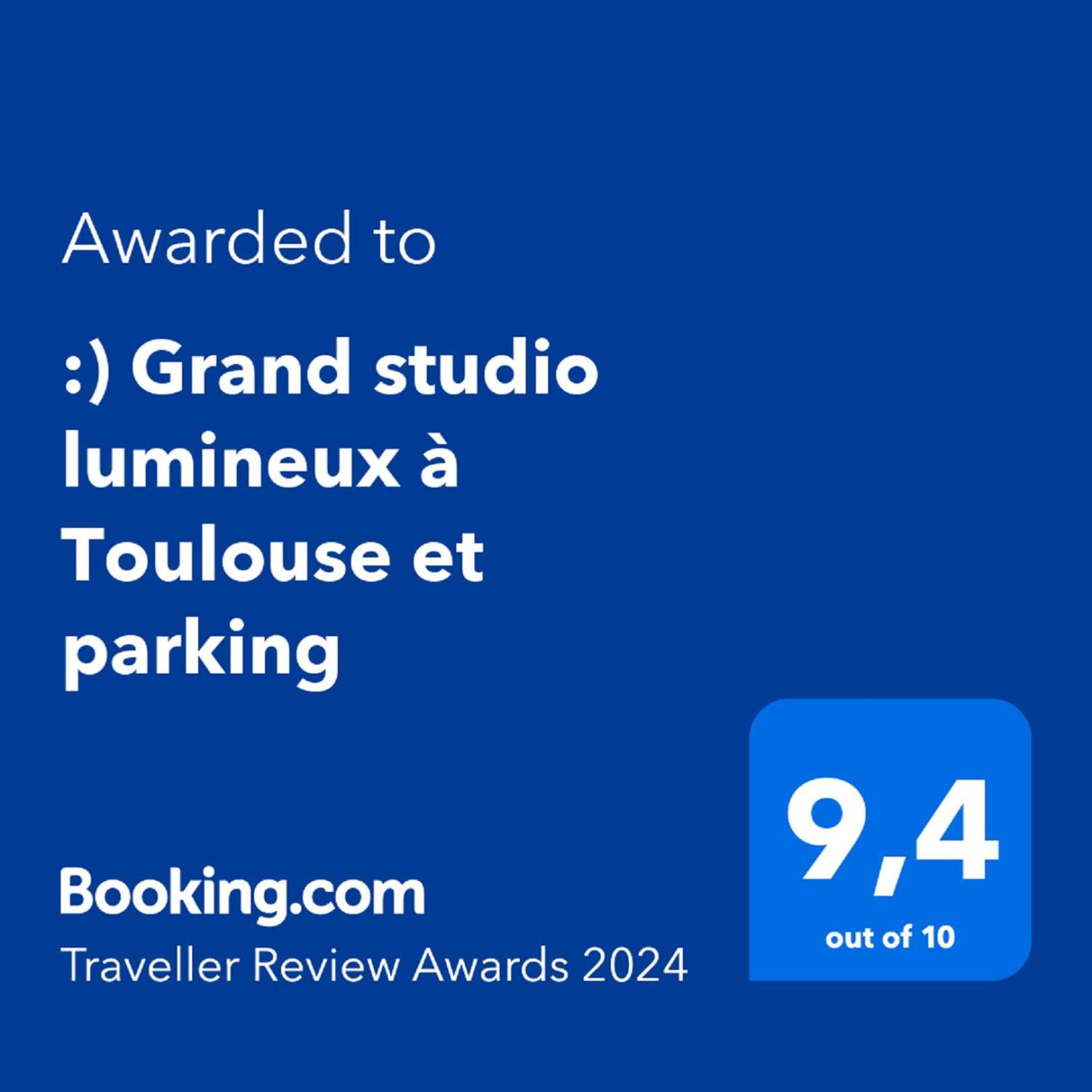 :) Grand Studio Lumineux A Toulouse Et Parking Exteriér fotografie